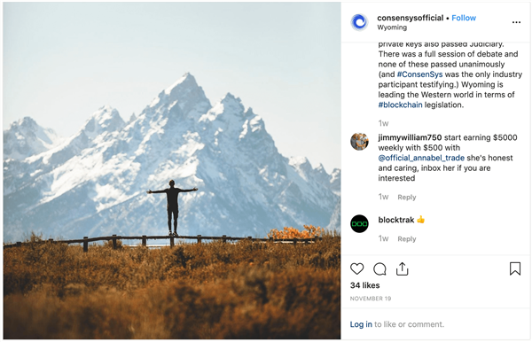 ConsenSys på Instagram