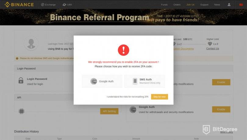 Hur man köper IOTA på Binance