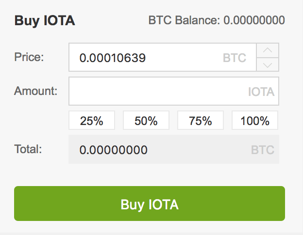 IOTA-balans