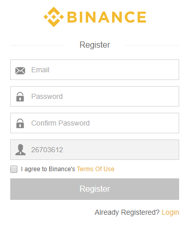 Hur man registrerar sig på Binance