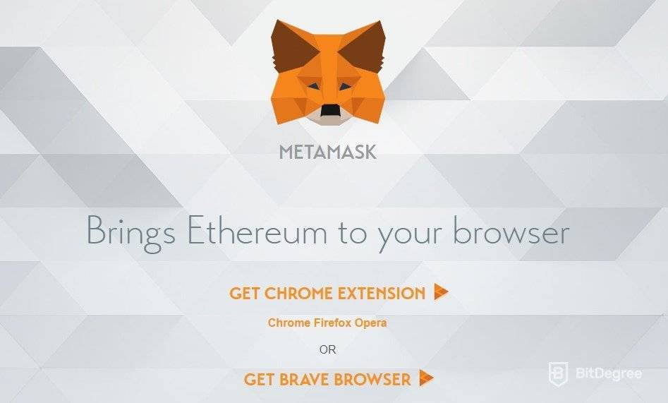 Pregled novčanika MetaMask: kupnja ETH-a u pregledniku.