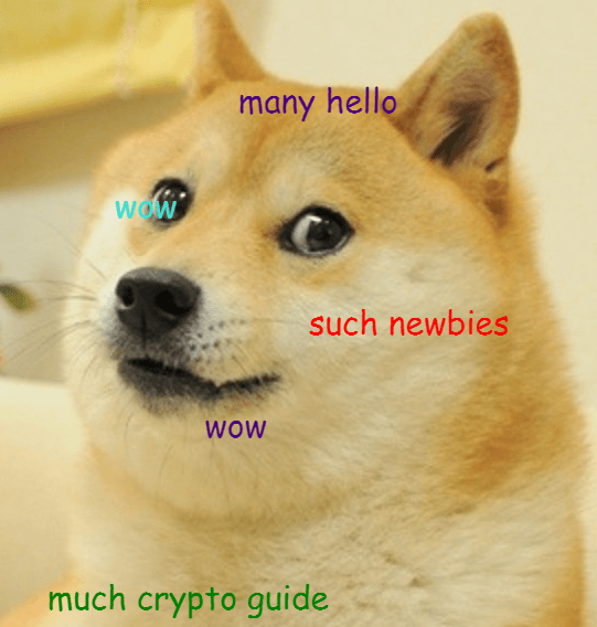 Hva er Dogecoin: a Doge meme.